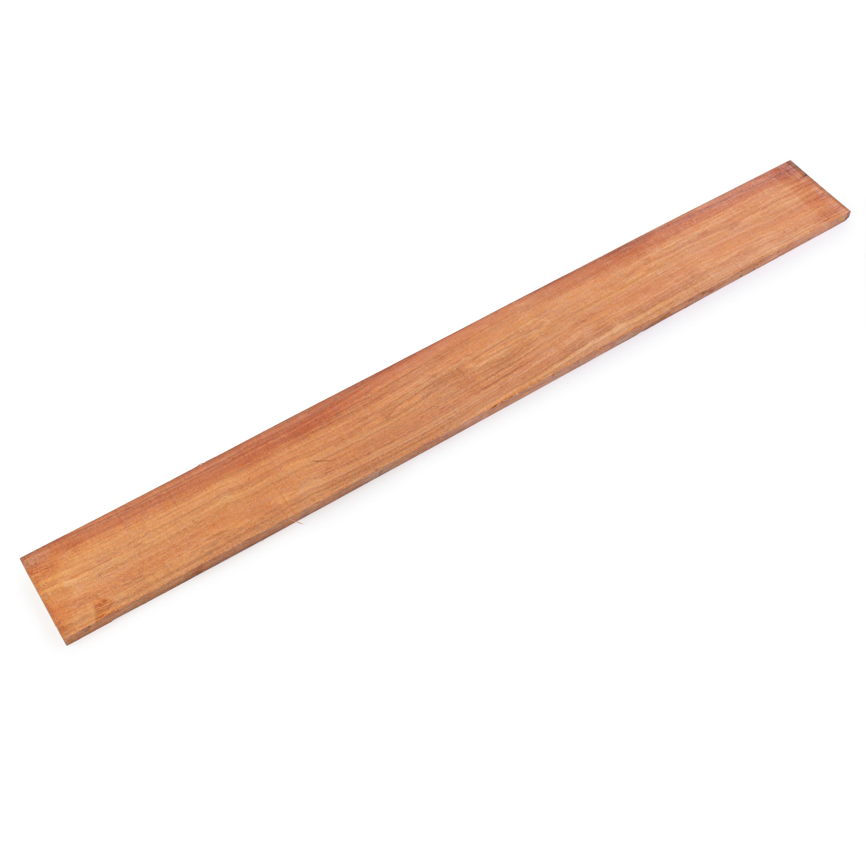 Unslotted Fingerboard for Bass, Granadillo, 3" wide