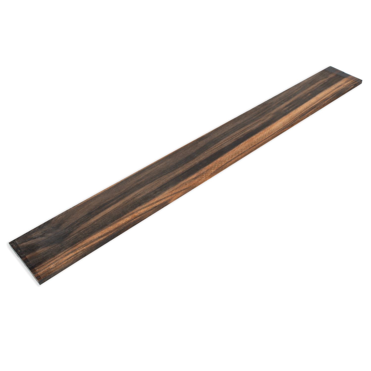 Unslotted Fingerboard for Bass, Crelicam Ebony, 3-11/32" wide
