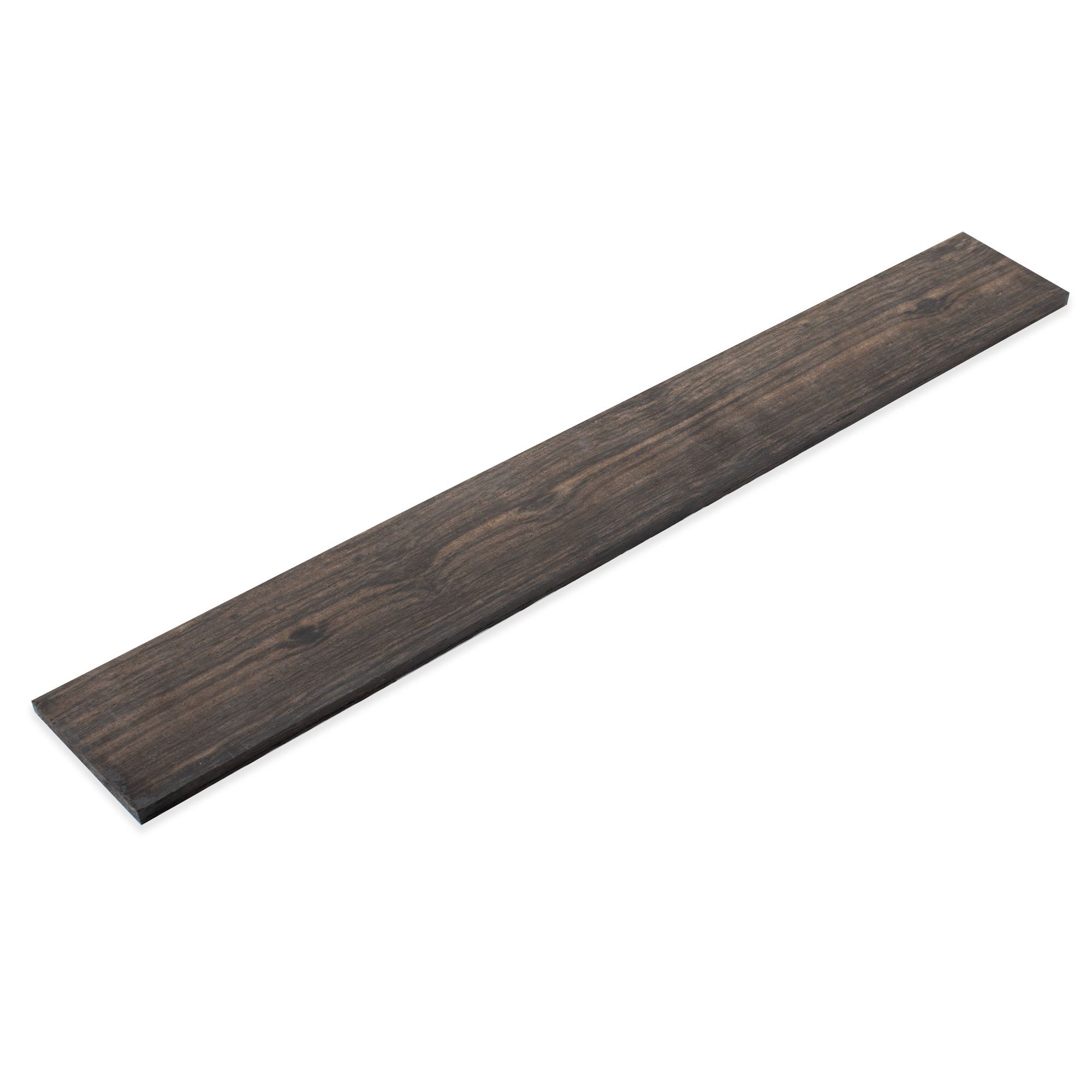 Unslotted Fingerboard for Guitar, Ebony, 2nd Grade