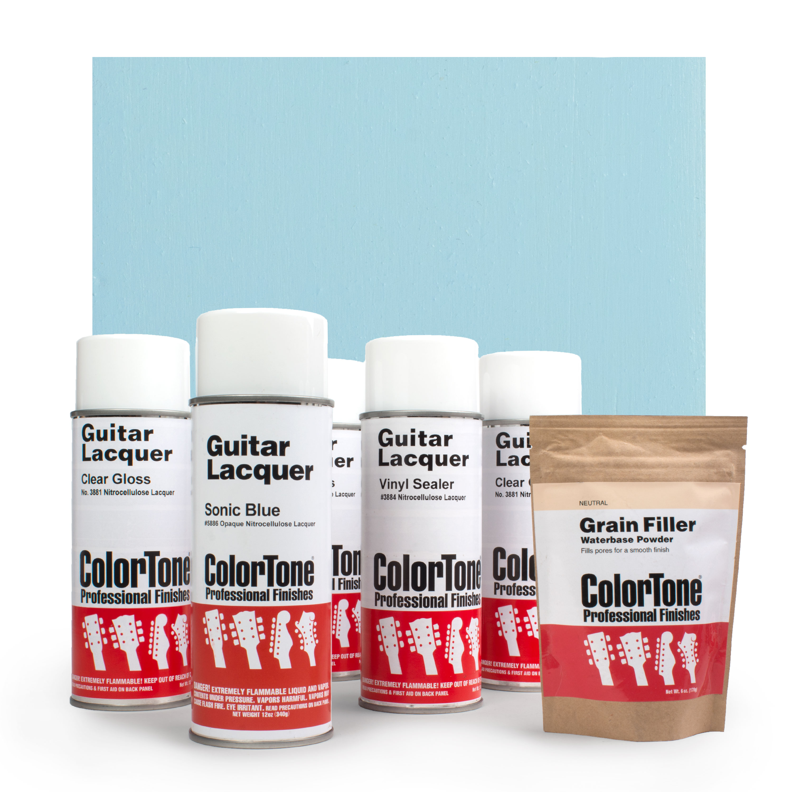 ColorTone Aerosol Finishing Set with 50s Classic Color Lacquer