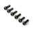 Floyd Rose Original Saddle Mounting Screws, Black, set of 6
