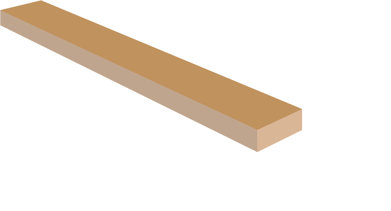 Maple Guitar Neck Blanks, AAA, 1" x 3" x 24"