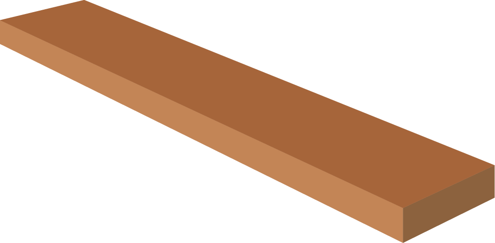 Spanish Cedar Neck Blanks, AAA, 1" x 4" x 24"