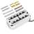 TV Jones Brian Setzer Pickup, Bridge, Chrome