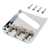 StewMac Traditional Threaded 3-Saddle Bridge for Telecaster