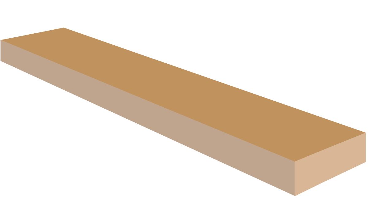 Black Limba Neck Blanks, AAA, 2" x 4" x 30"