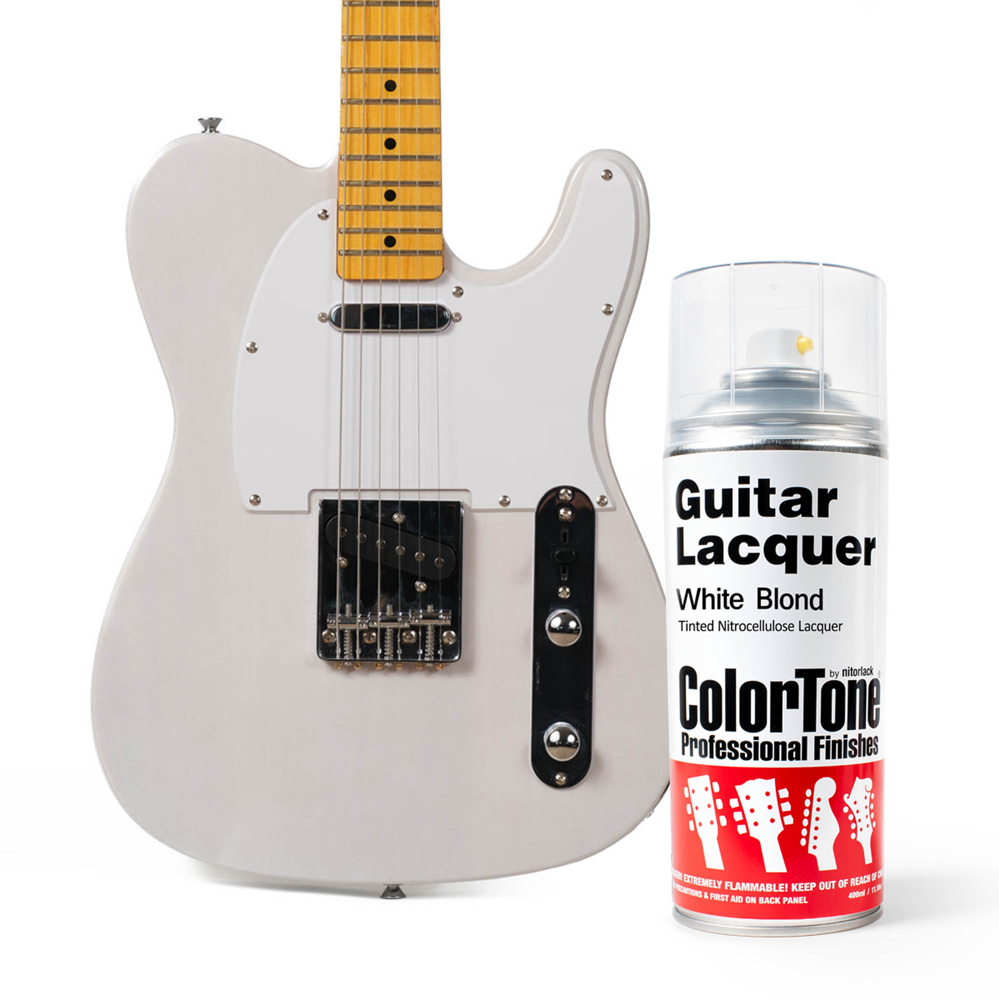 ColorTone Aerosol Guitar Lacquer, White Blonde