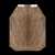 Flame Claro Walnut Laminated Top - 132