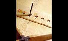 Filing the saddle flat 4