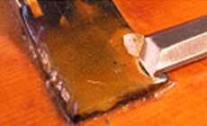 Epoxy-covered top