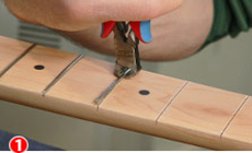 Pulling frets slot