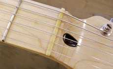 Photo: vintage bone nut for tremolo Strat