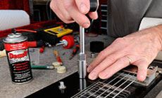 removing the hex nut