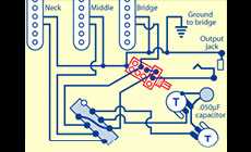 Custom Strat wiring
