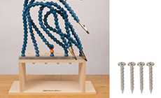 Attach the tops and sides with oval head wood screws