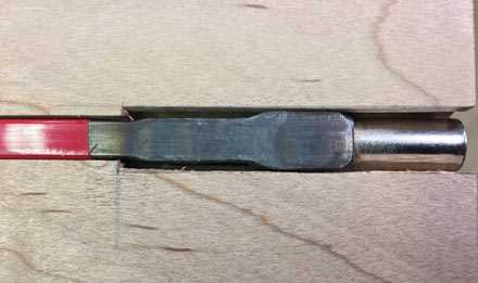 The finished hole