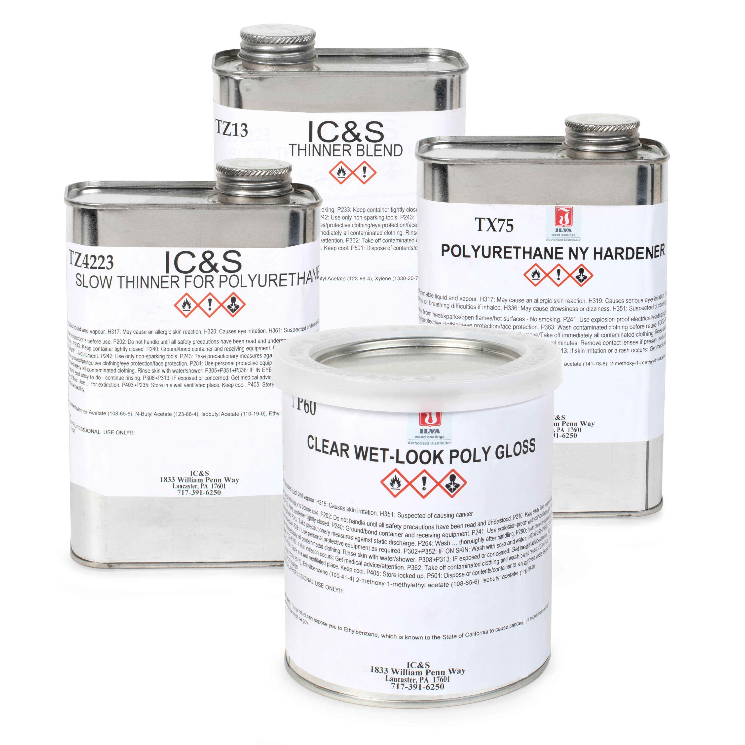 ILVA Clear Wet-look Poly Gloss Finish